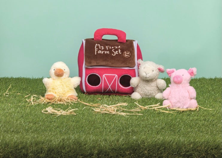 My First Farm Plush Set