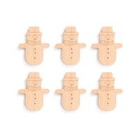 Wooden Snowman Balance Game