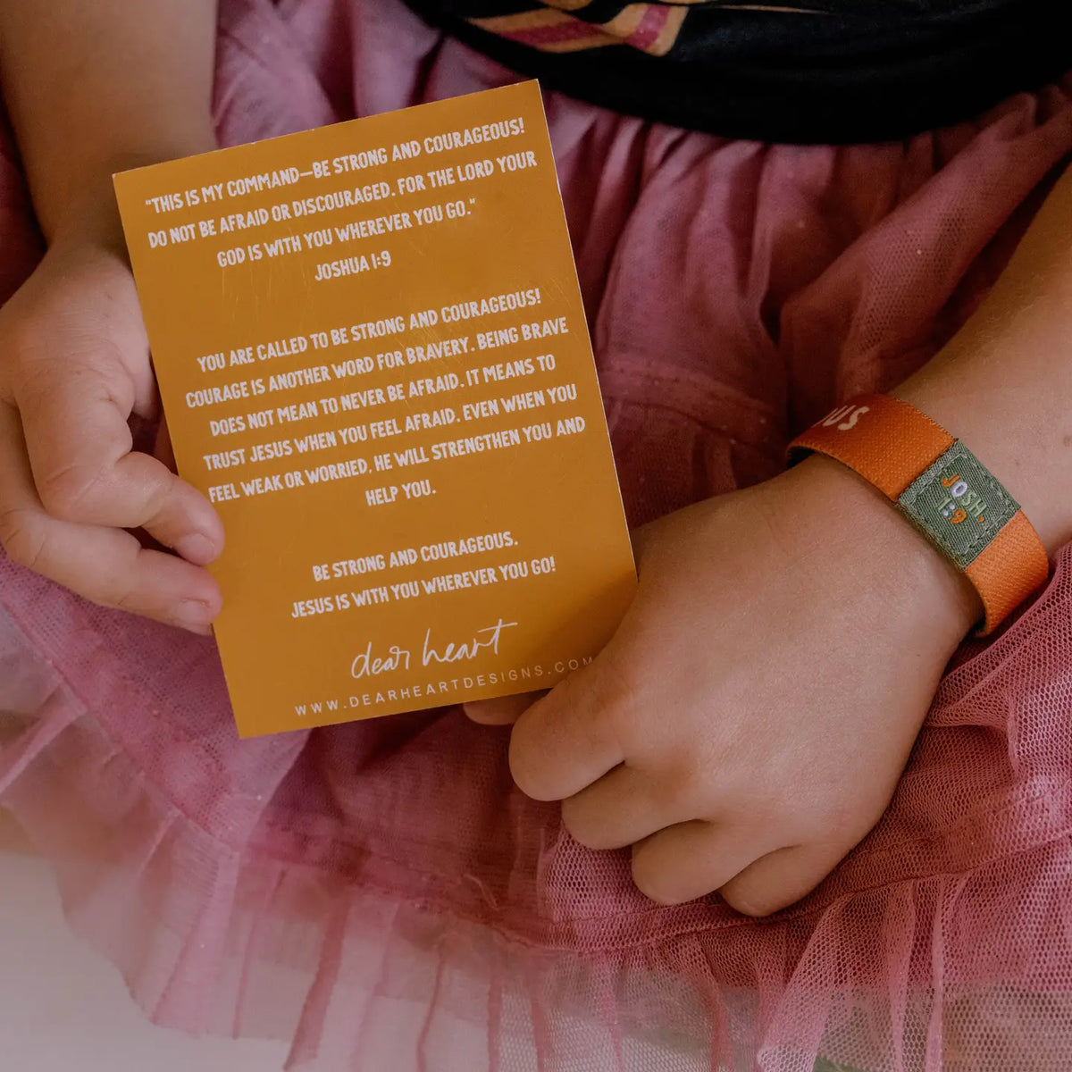 Strong + Courageous Kids Bracelet