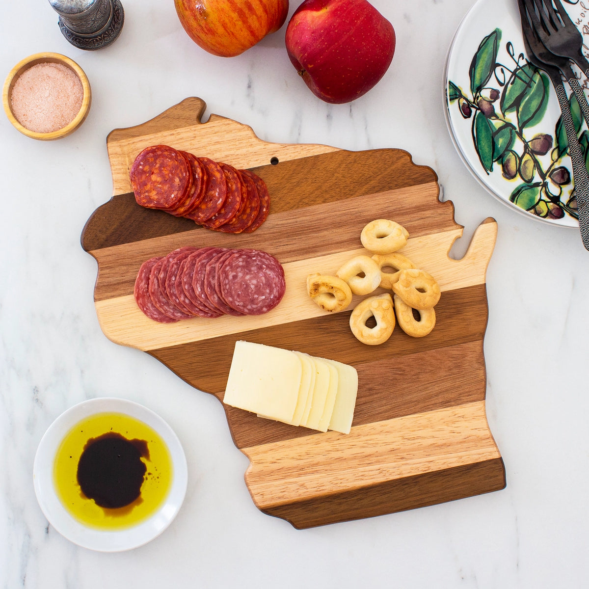 Rock & Branch® Shiplap Series Wisconsin Serving Board