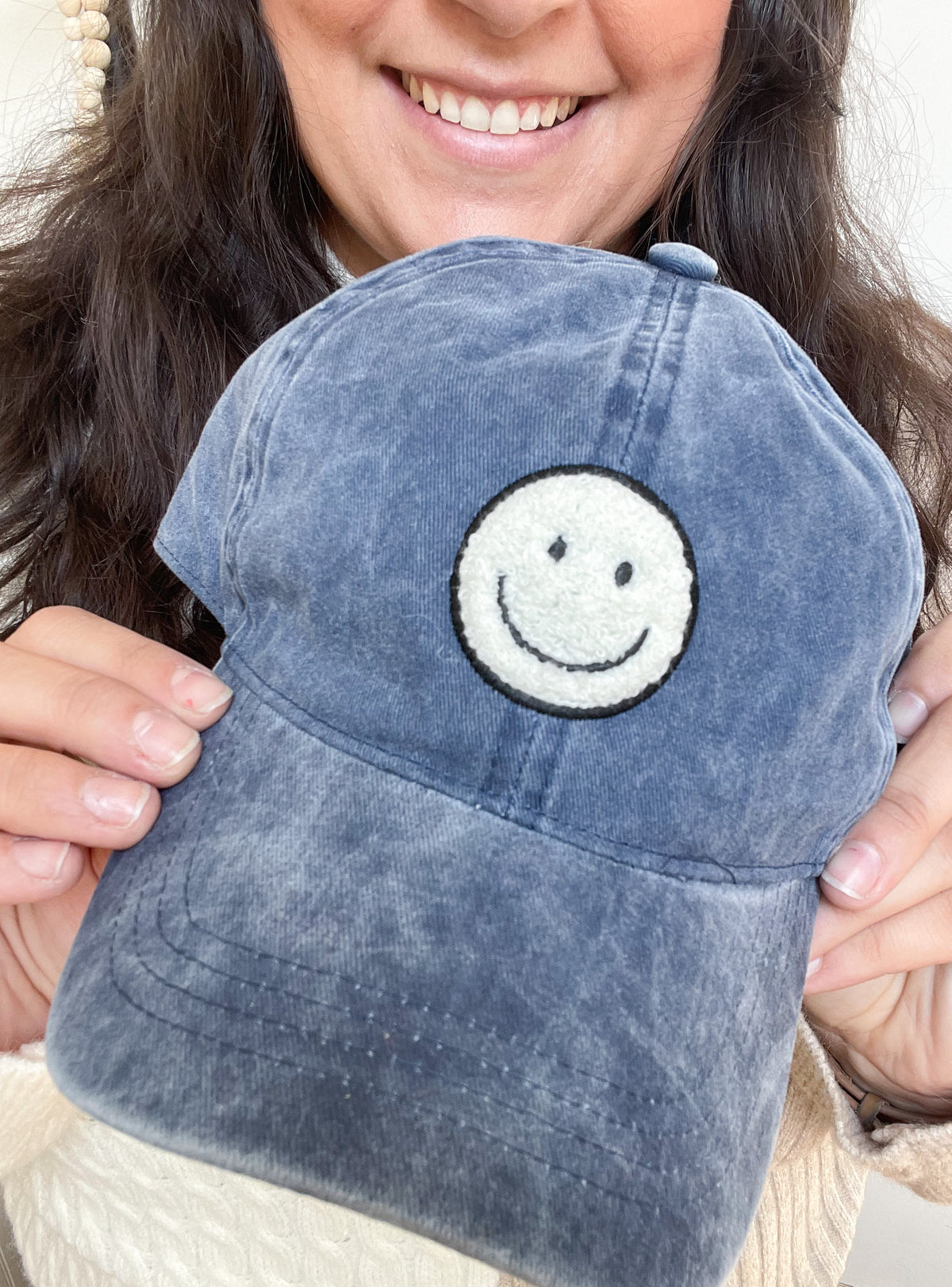 Happy Face Ball Cap