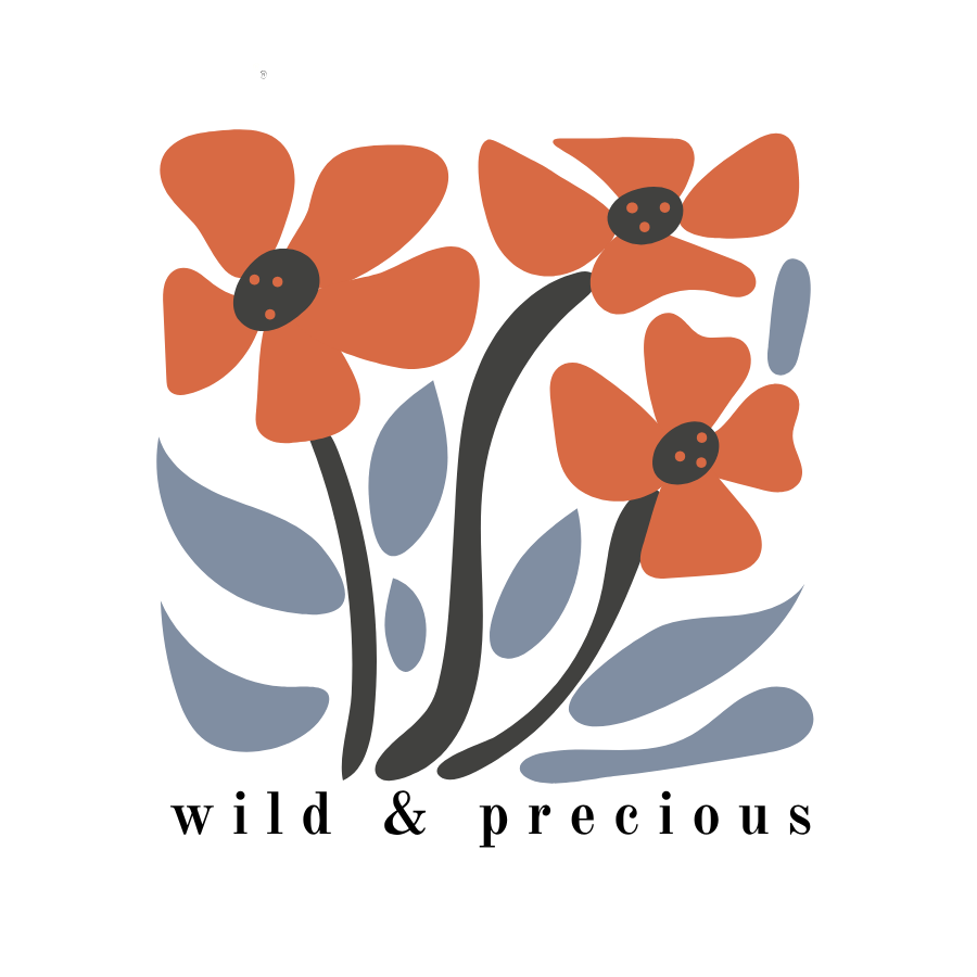 Wild & Precious Floral Sticker