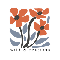 Wild & Precious Floral Sticker