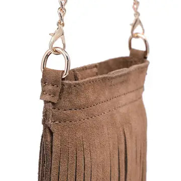 Fringe River Leather Bag