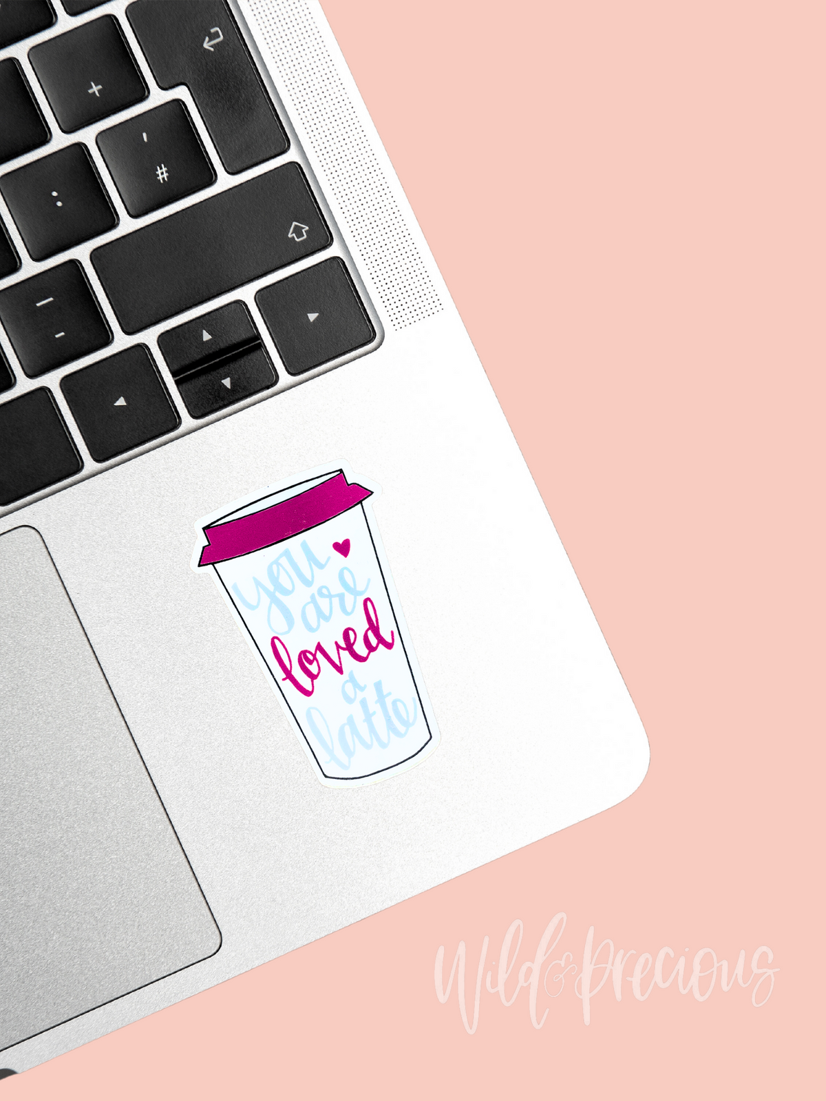 Loved a Latte Sticker