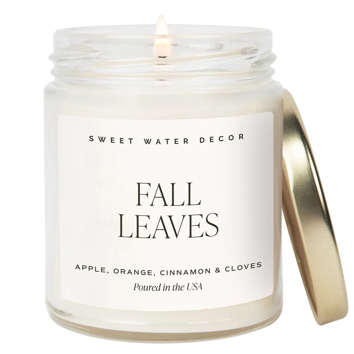 Fall Leaves Soy Candle