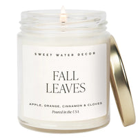 Fall Leaves Soy Candle