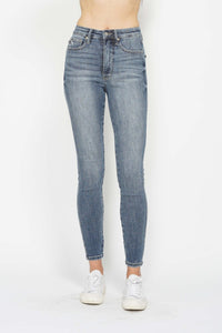 Online Exclusive JB Tummy Control Contrast Wash Skinnies - DS