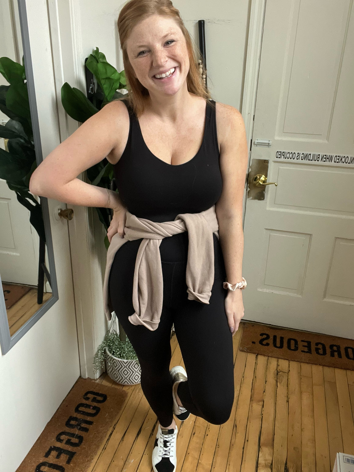 Black Everyday Romper