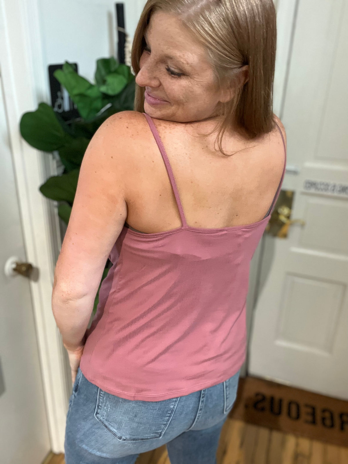 Mauve Drape Tank