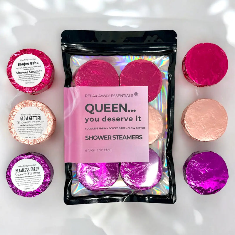 Queen... You Deserve It Shower Steamers - 6 Pack