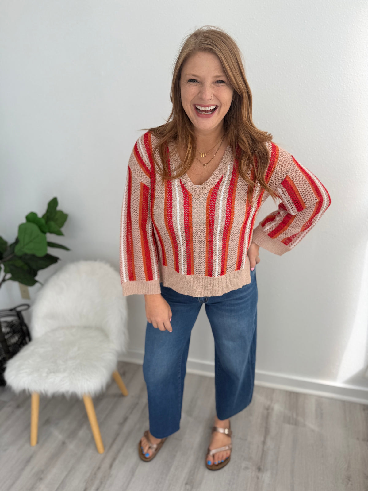 Amber Horizon Knit Sweater