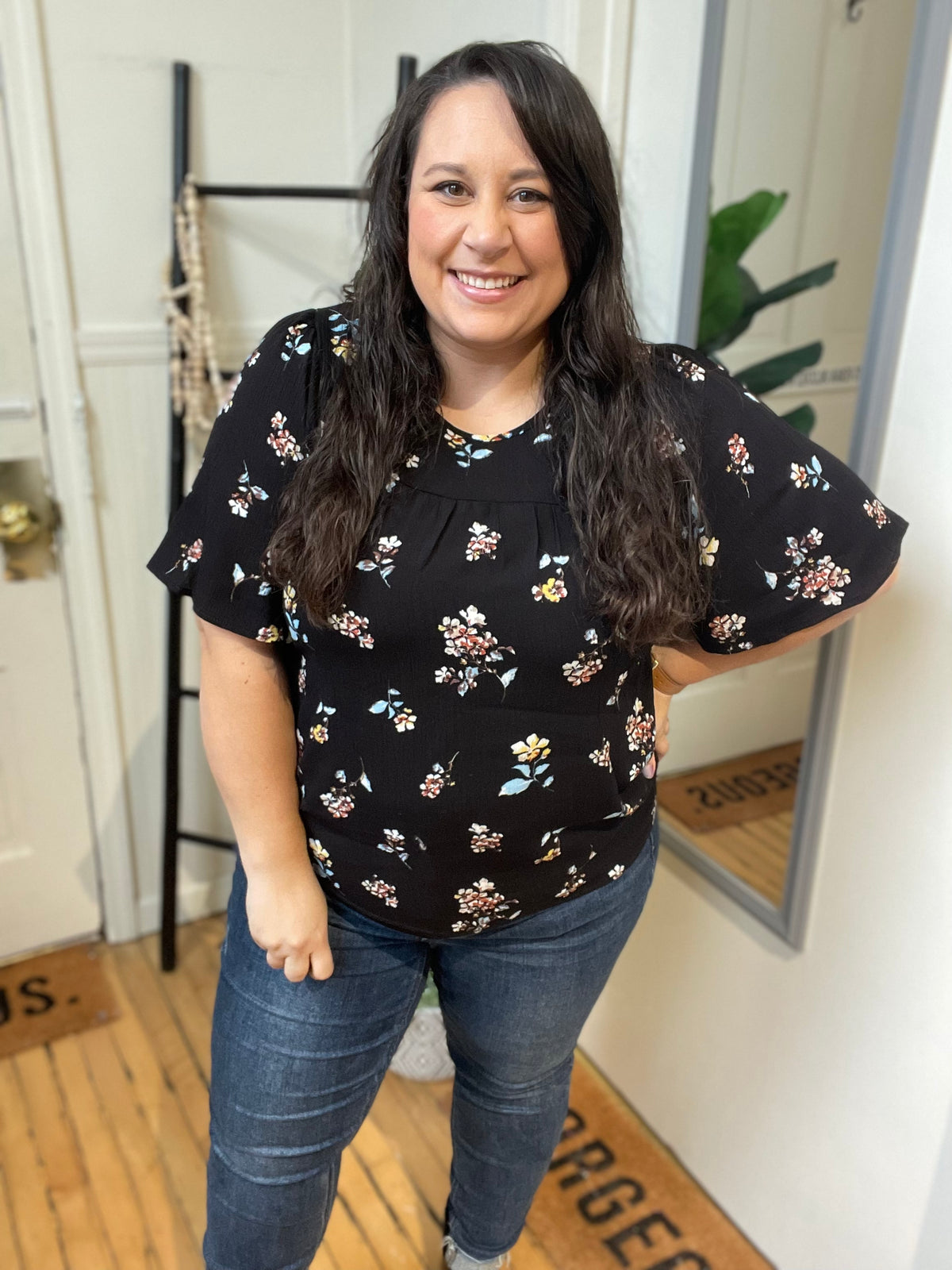 Afterglow Floral Top