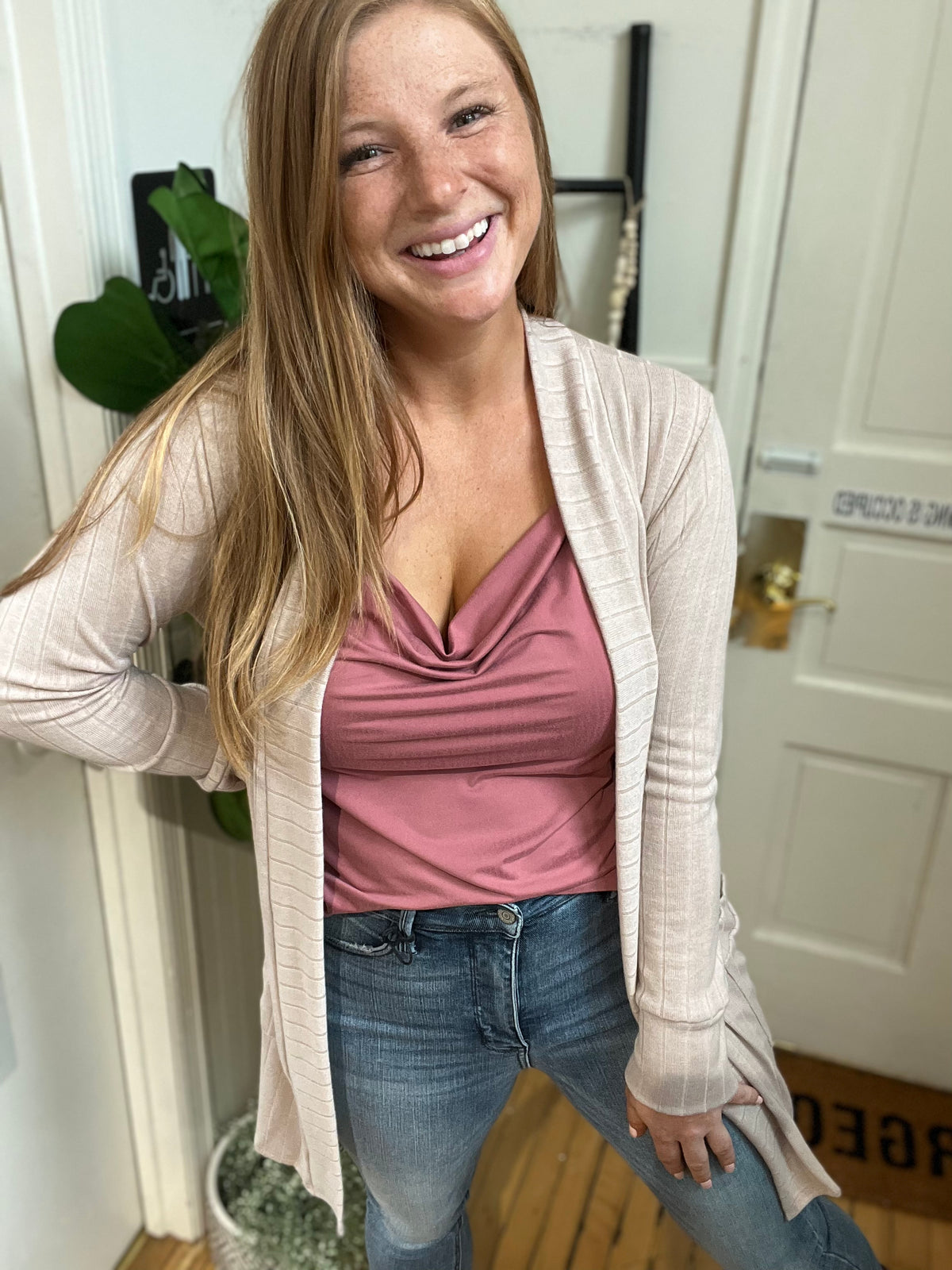 Mauve Drape Tank