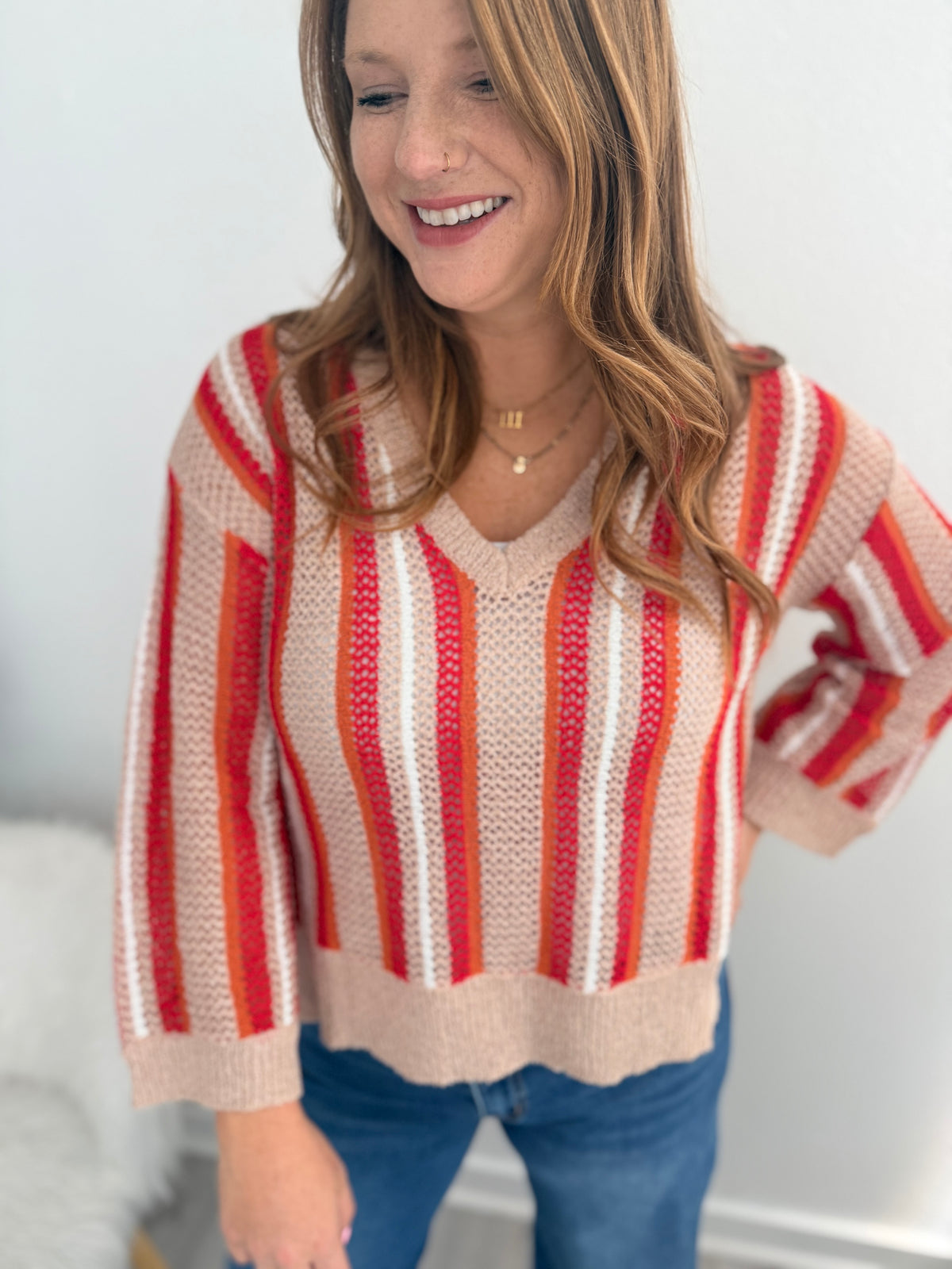 Amber Horizon Knit Sweater