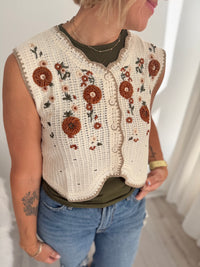 Emery Floral Vest