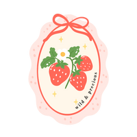 Strawberry W&P Sticker