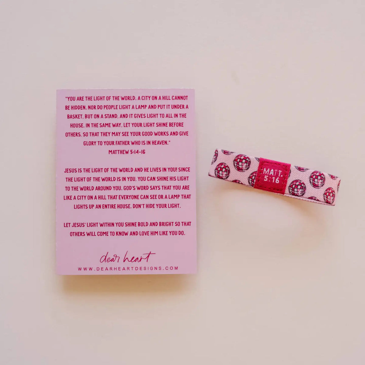 Let Your Light Shine Kids Bracelet