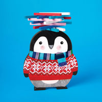 Penguin Stack-Up Wooden Balancing Game