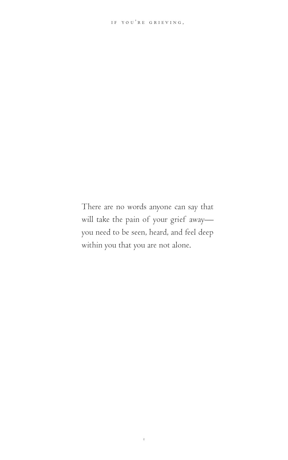 If You're Grieving Book