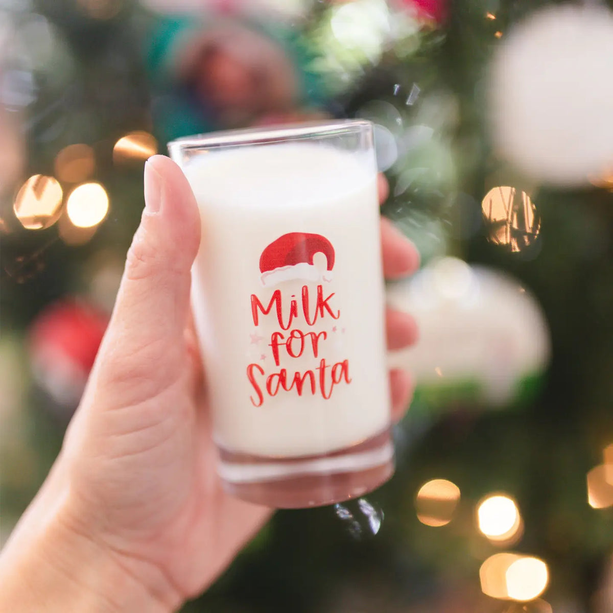 Milk For Santa Mini Glass