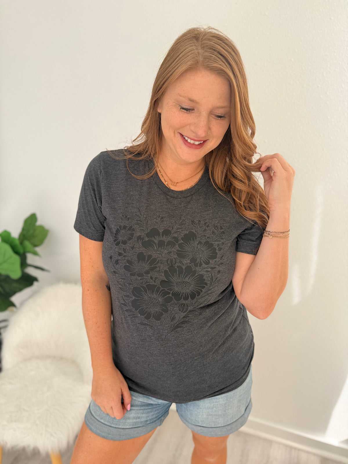 Midnight Bloom Tee