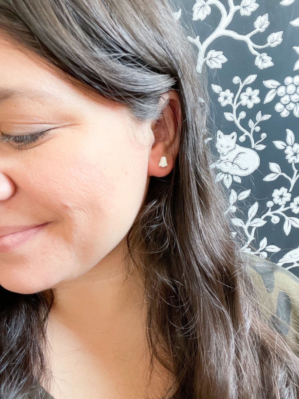 Mini Ghosts Stud Earrings