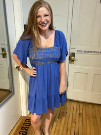 Sky Blue Serenade Dress