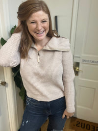 Cozy Quarter Zip Pullover