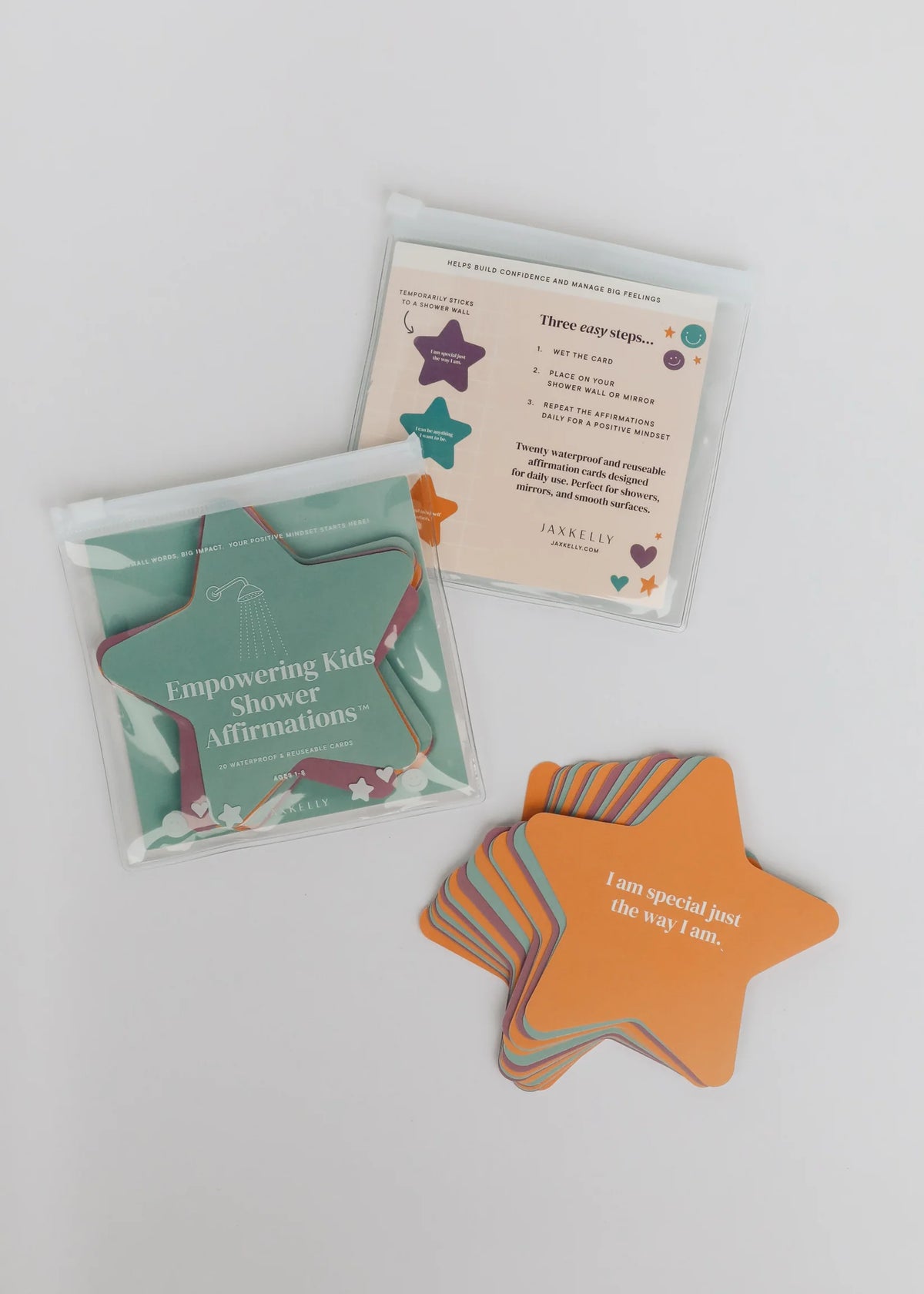 Shower Affirmation Cards - Kids
