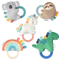 Itzy Ritzy Rattle Pal™ Plush Rattle Pal with Teether - Unicorn - NR