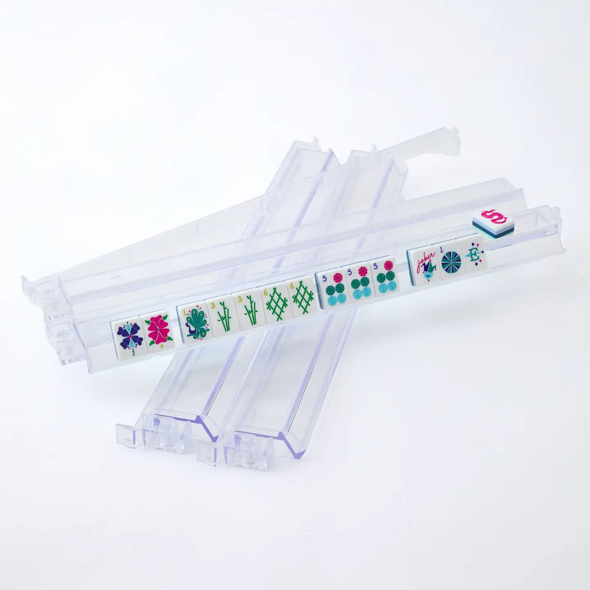 Acrylic Rack and Pusher Set - OH MY MAHJONG