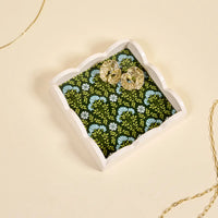 Everbloom Forest Green Trinket Tray