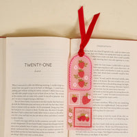 Farm Fresh Strawberries Bookmark