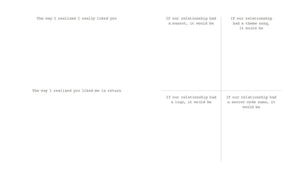 642 Things About You (That I Love)