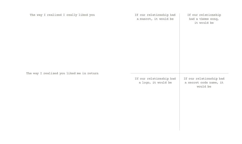 642 Things About You (That I Love)