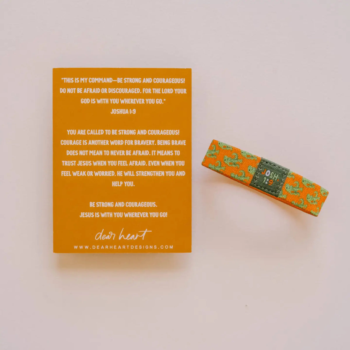 Strong + Courageous Kids Bracelet