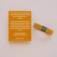 Strong + Courageous Kids Bracelet