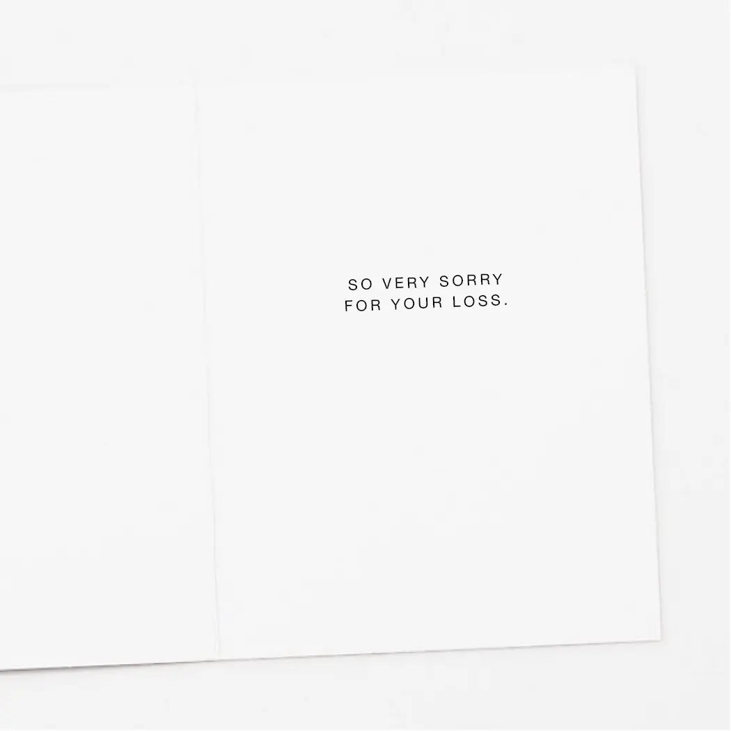 Stars in the Sky Proverb Sympathy Greeting Card