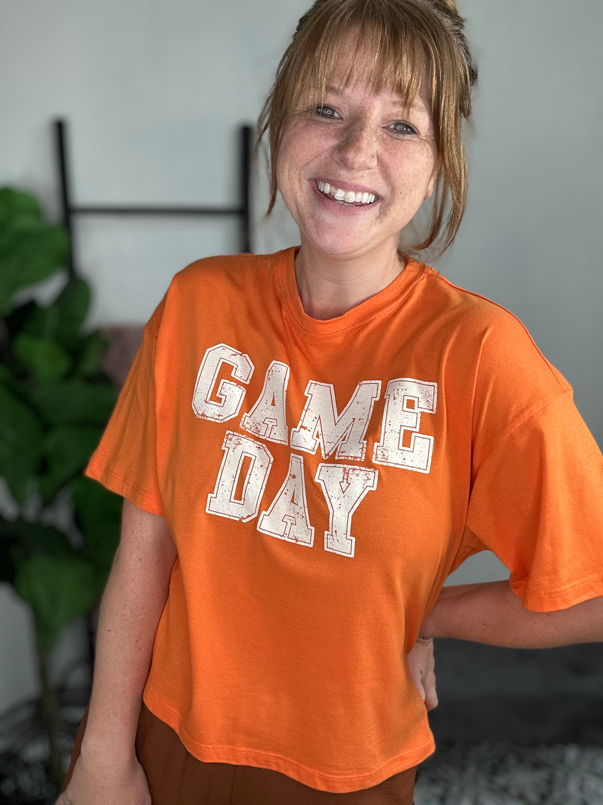 Orange Game Day Graphic Tee**