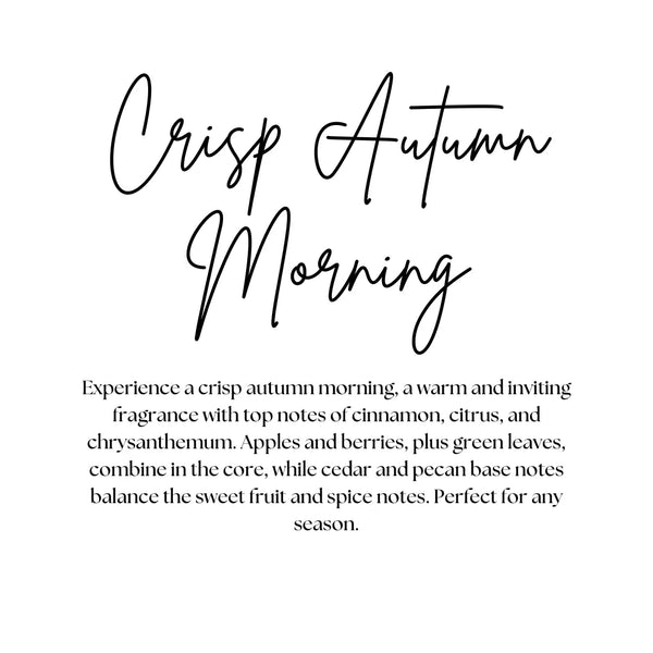 Crisp Autumn Morning Car Diffuser