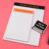 Chaos Coordinator - Lined Notepad
