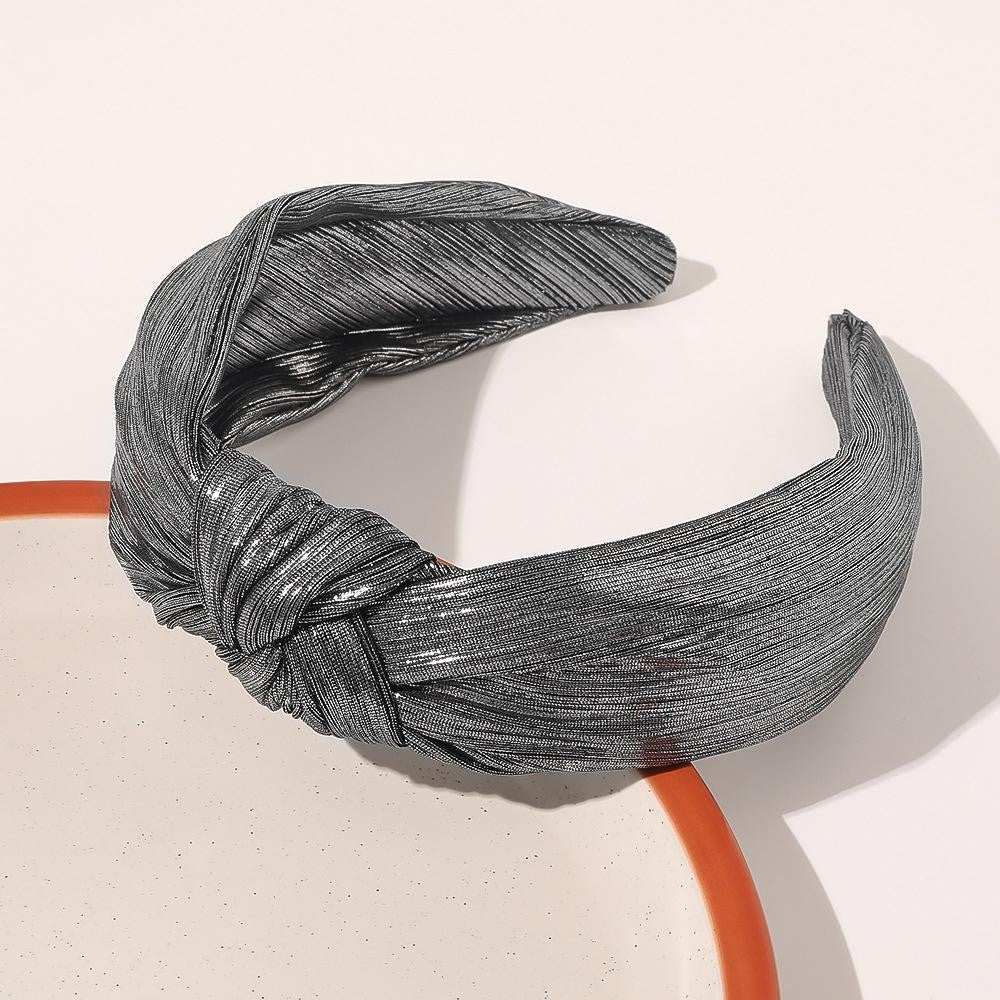 Silver Metallic Headband