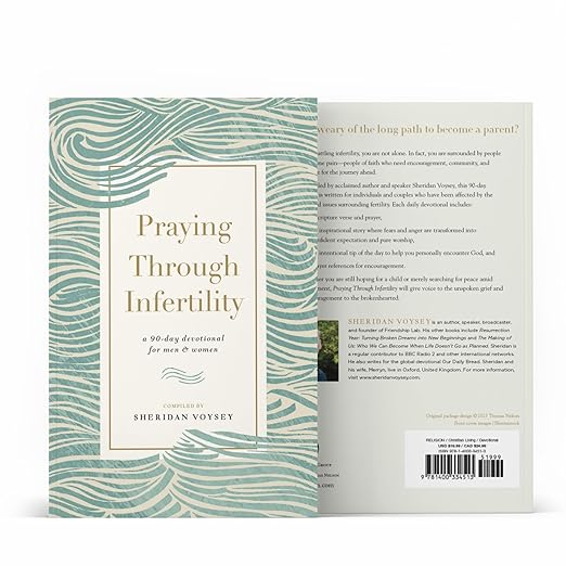 Praying Through Infertility Devotional Paperback
