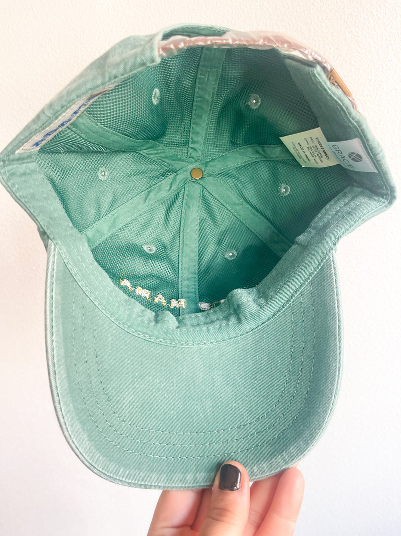 Wisco Mama Ball Cap - Green