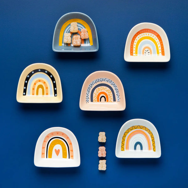 Rainbows Shaped Pinch Bowls