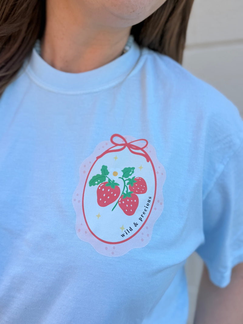 Strawberry Wild & Precious Graphic Tee