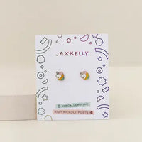 Unicorn Flat Back Kids Earrings