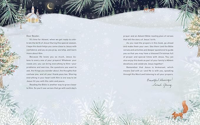 Jesus Listens For Christmas Book: 25 Prayers and Devotions for Kids