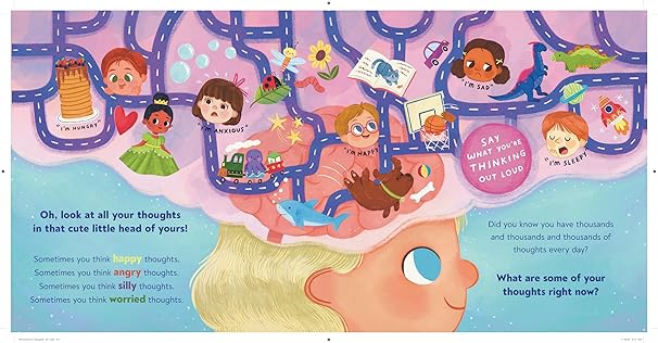 What To Do With Your Whirly Swirly Thoughts Hardcover
